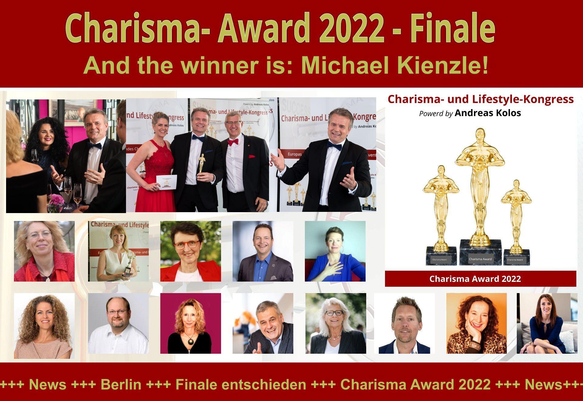 Featured image for “Michael Kienzle ist Mr. Charisma 2022”